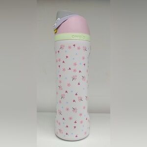 24ozOWALA  Cherry Blossoms Insulated Bottle, Double Wall Vacuum